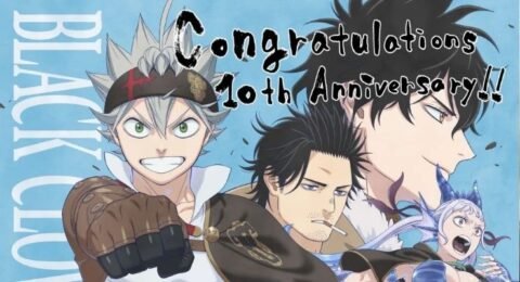 black clover 10 anos