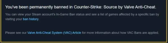 VAC anti cheat