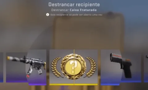 as caixas e cápsulas do CS