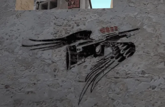Grafite em homenagem a Coldzera