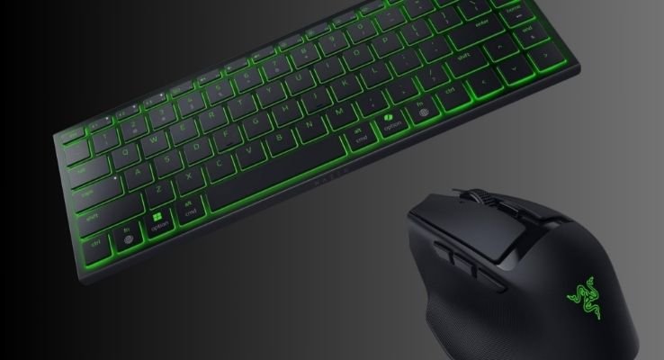 razer lanca mouse basilisk compacto e teclado