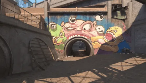 história do mapa Overpass