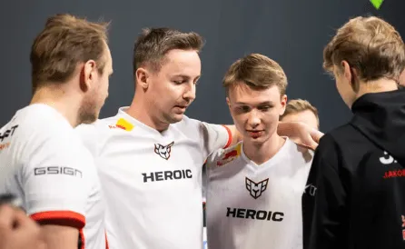história da Heroic no CS