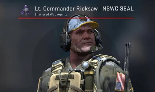 Lt. Commander Ricksaw cs